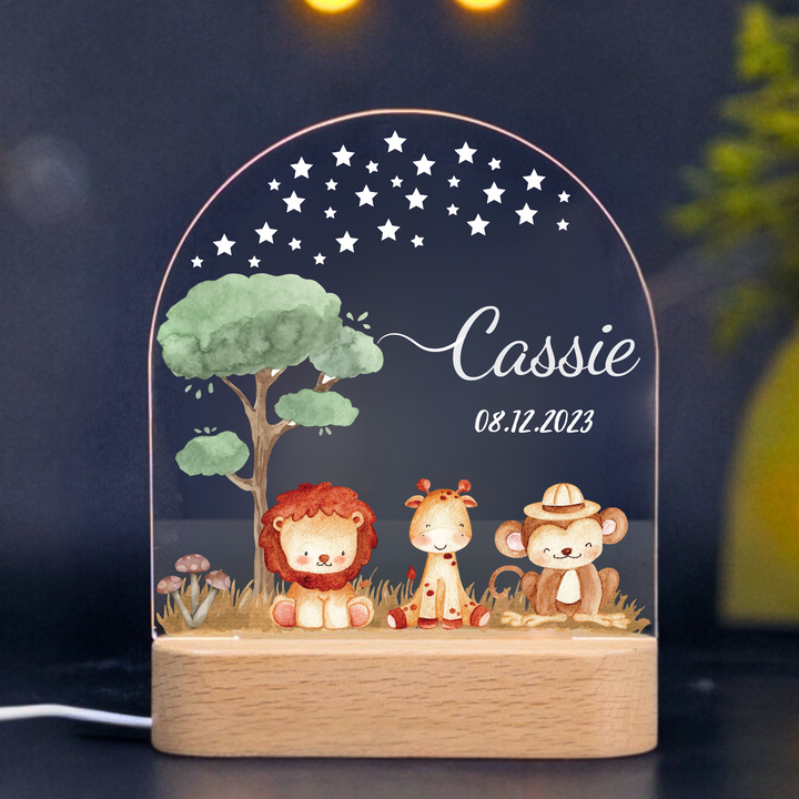 Baby and Kids Name Night Light