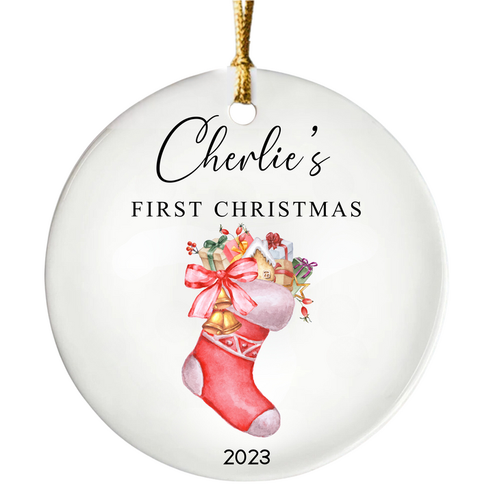 Baby's First Christmas Ornament