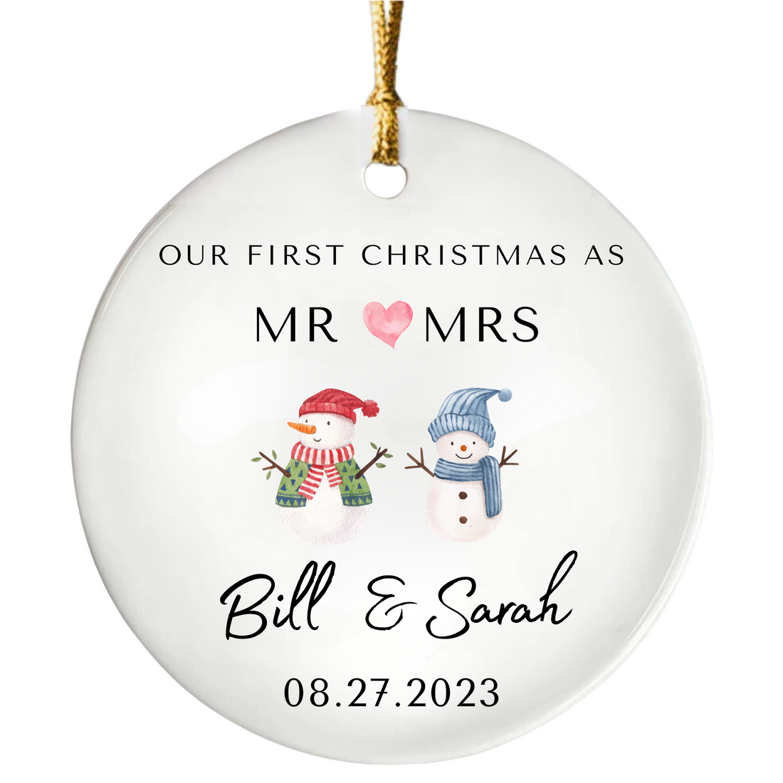 Our First Christmas Ornament