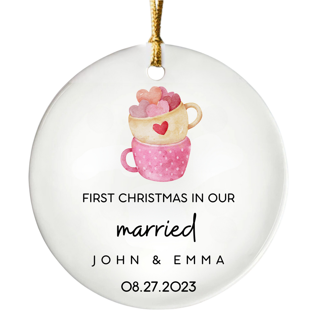 Our First Christmas Together Ornament