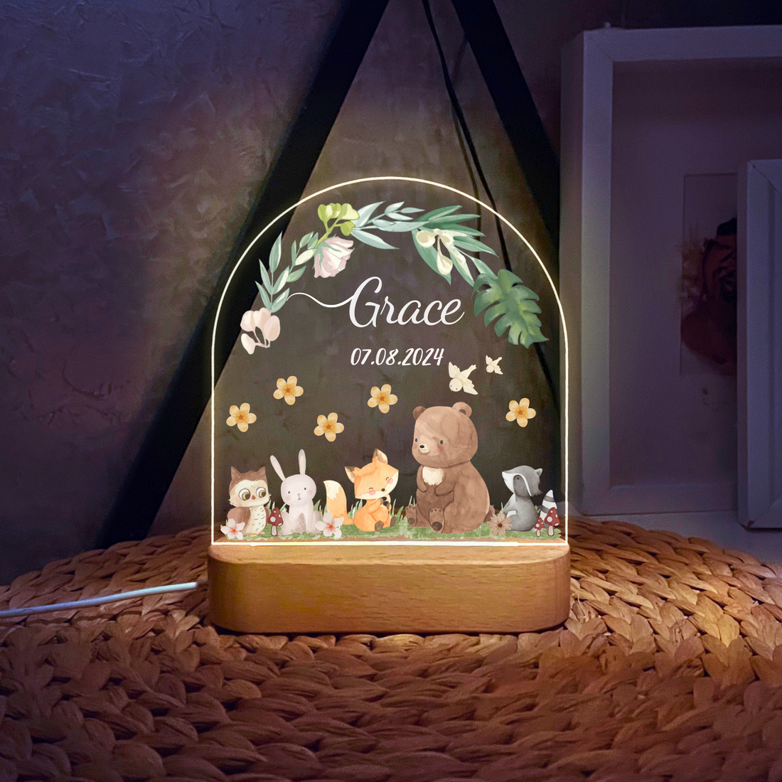 Animal Friends Night Light