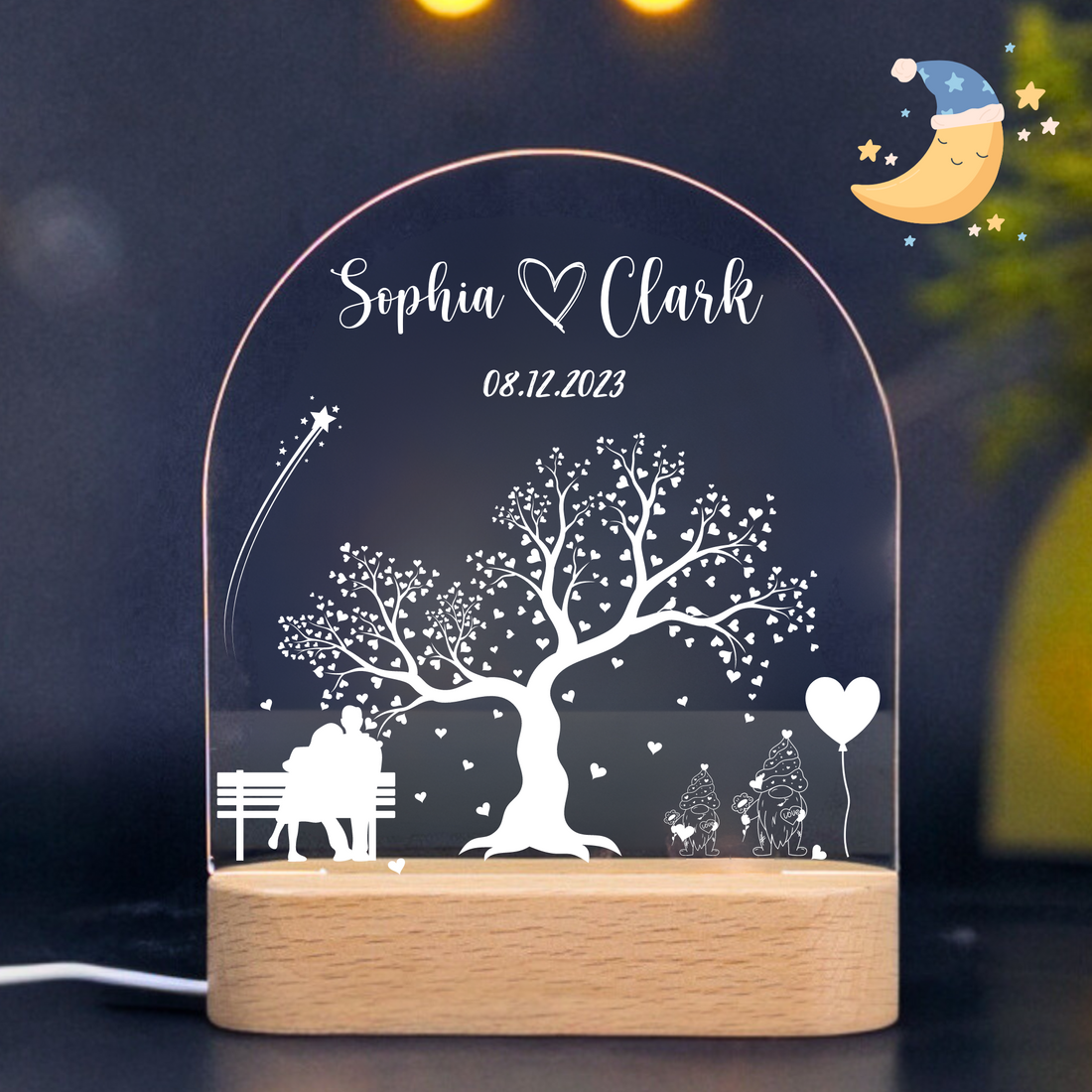 Romantic Nightlight for Couples