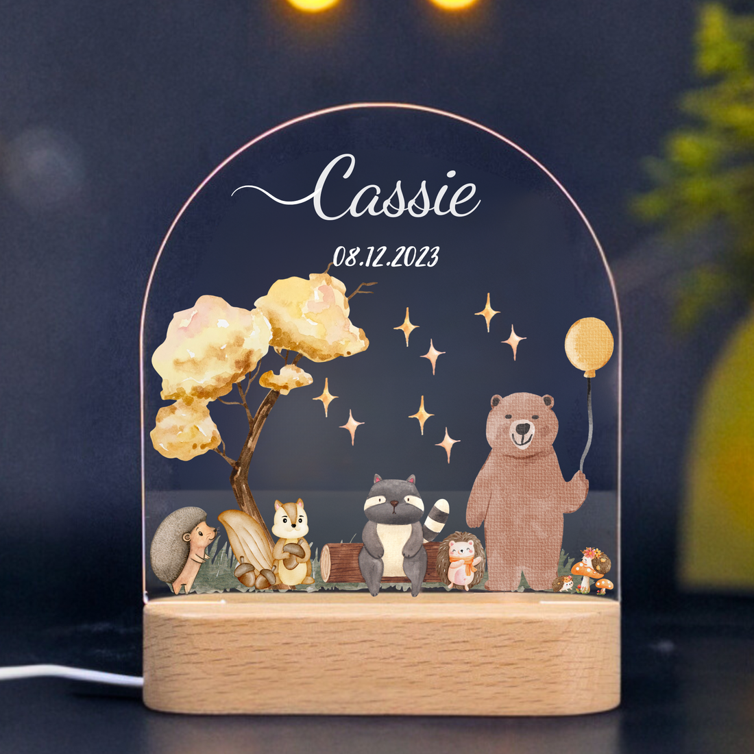 Bear & Forest Friends Nursery Decor