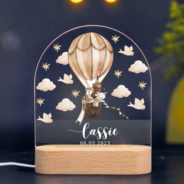 Air Balloon Bedroom Bedside Light