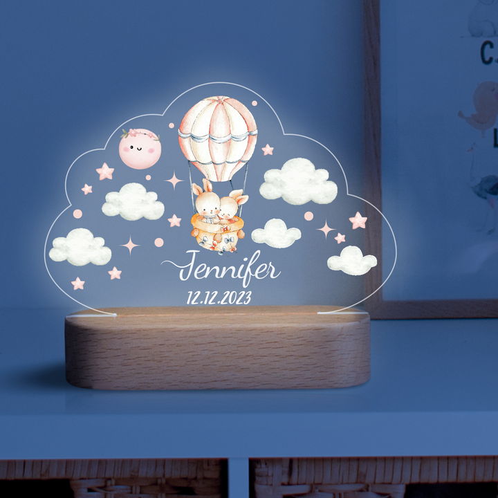 Cloud-Animal Friends Night Light