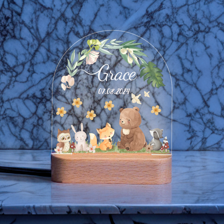 Animal Friends Night Light