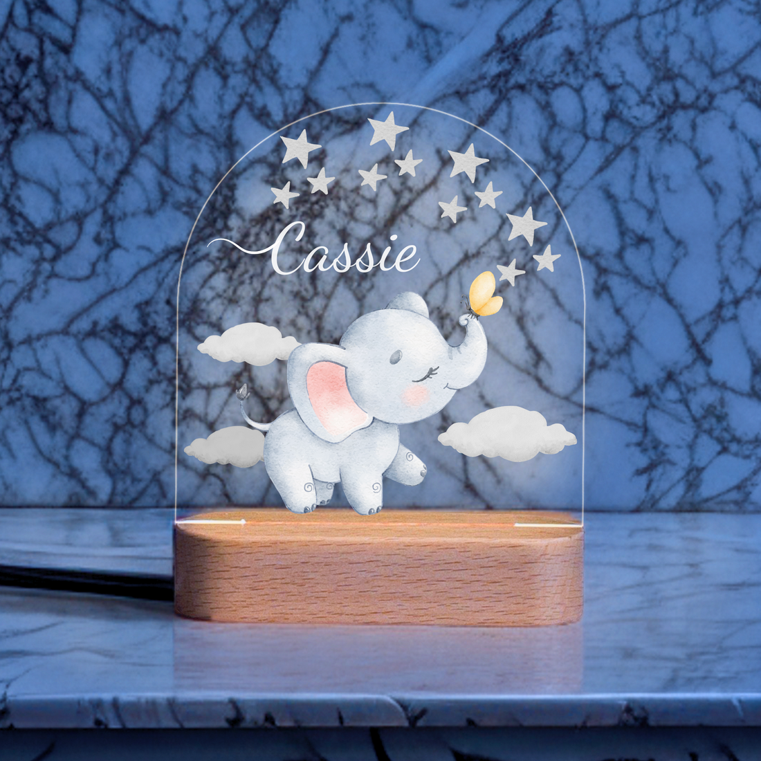 Baby Elephant Night Light