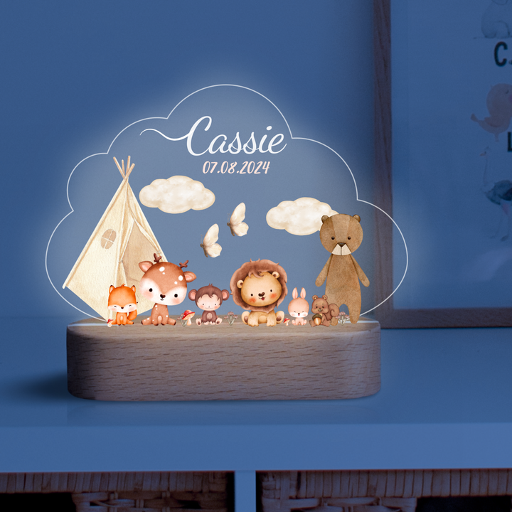 Baby and Kids Name Night Light for Kids