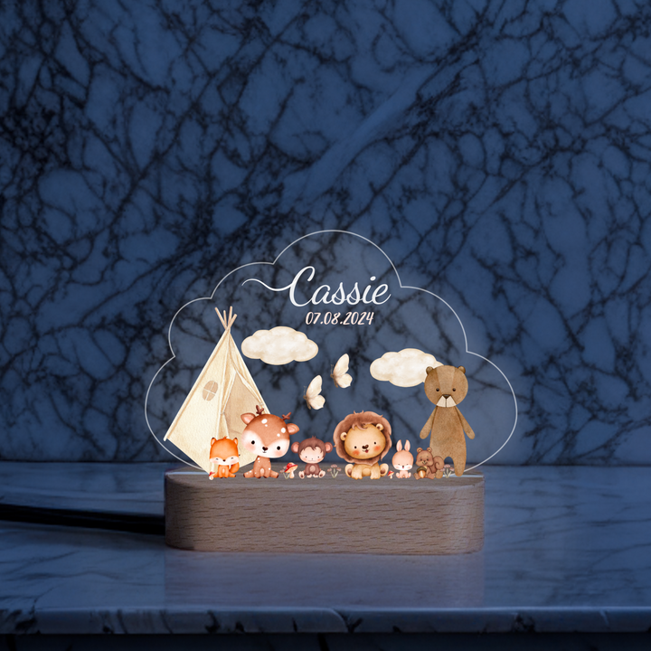 Baby and Kids Name Night Light for Kids