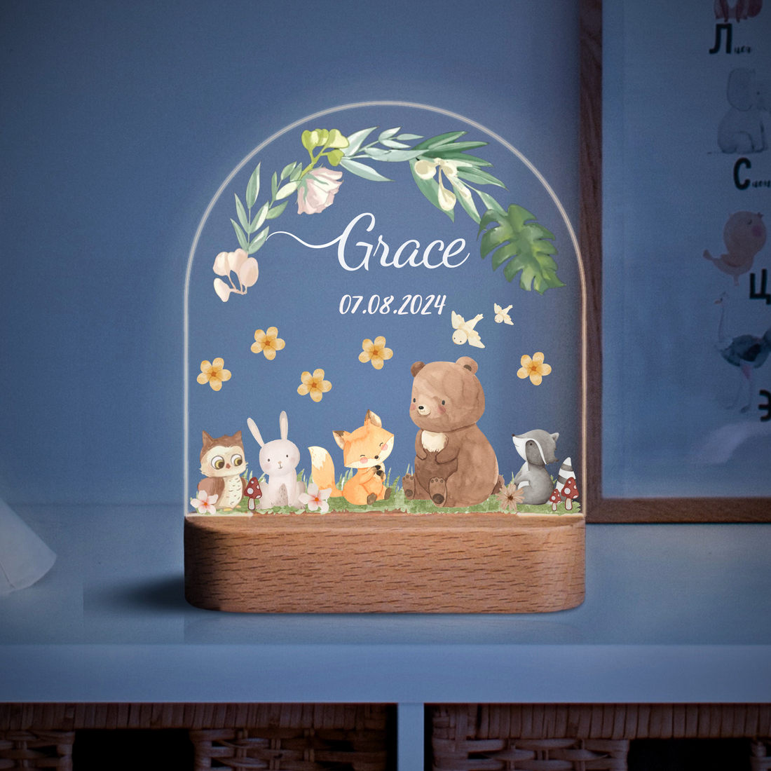 Animal Friends Night Light