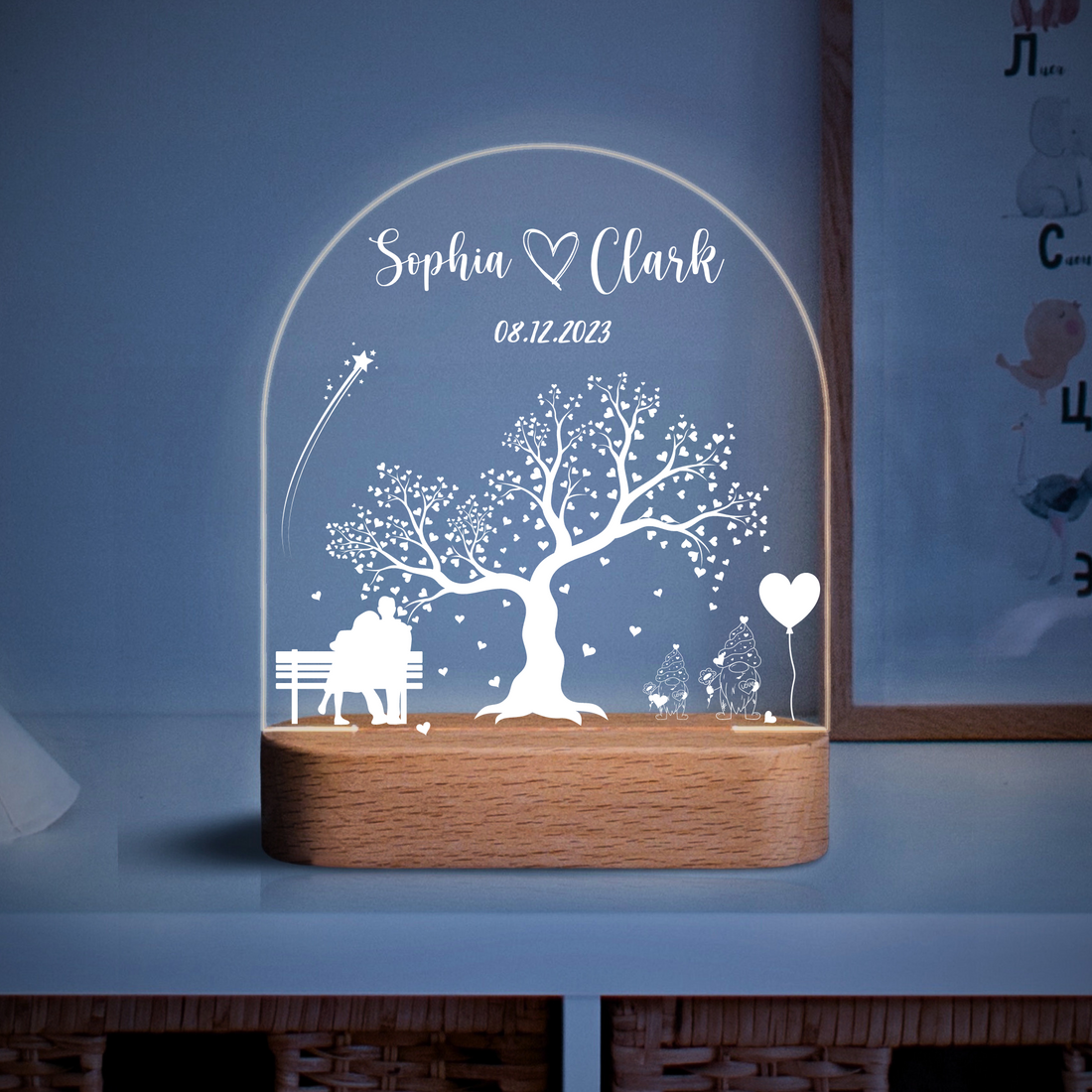 Romantic Nightlight for Couples