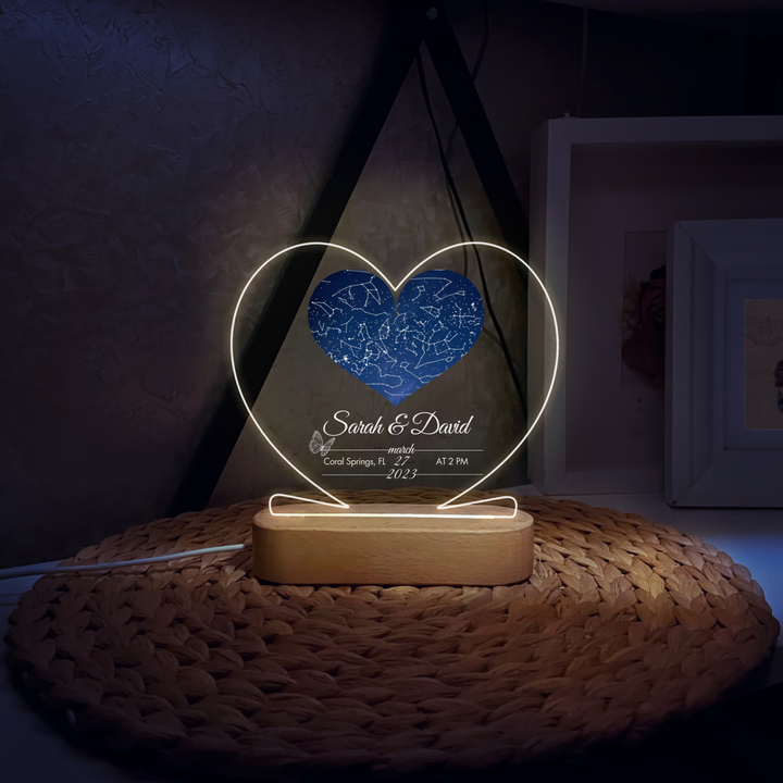 Constellation Map Night Light