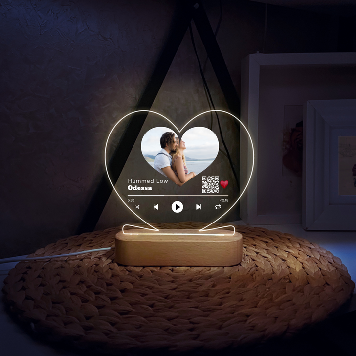 Music Plaque LED Night Light