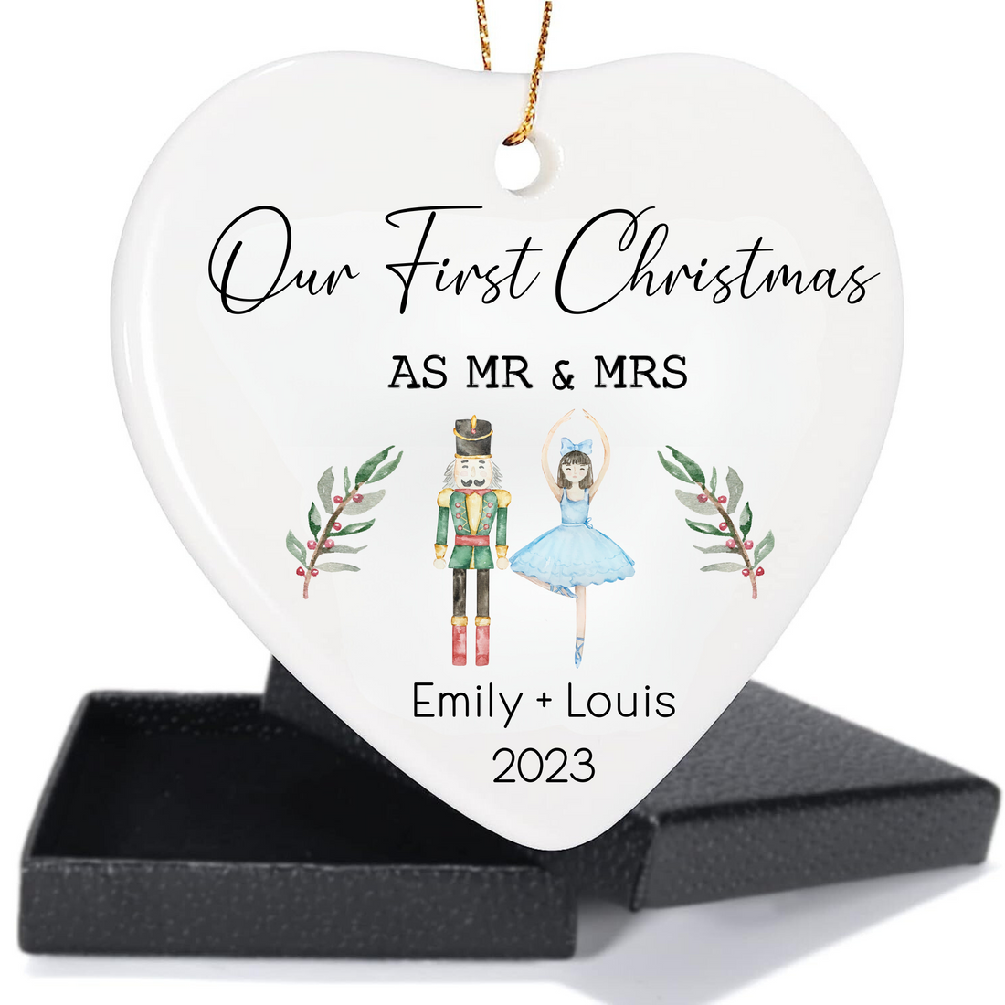 Our First Christmas As Mr & Mrs Ornament