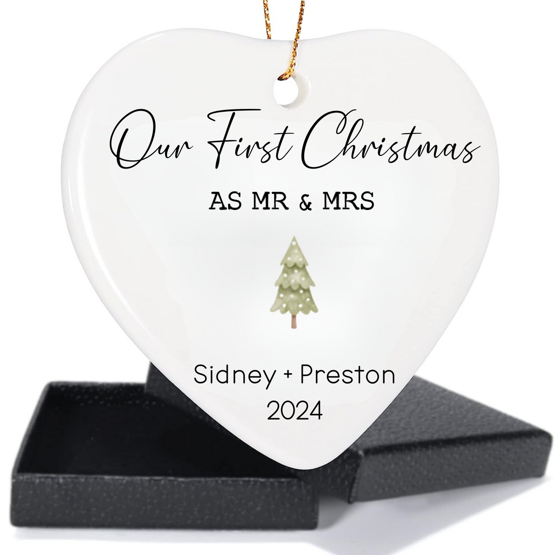 Our First Christmas As Mr & Mrs Ornament