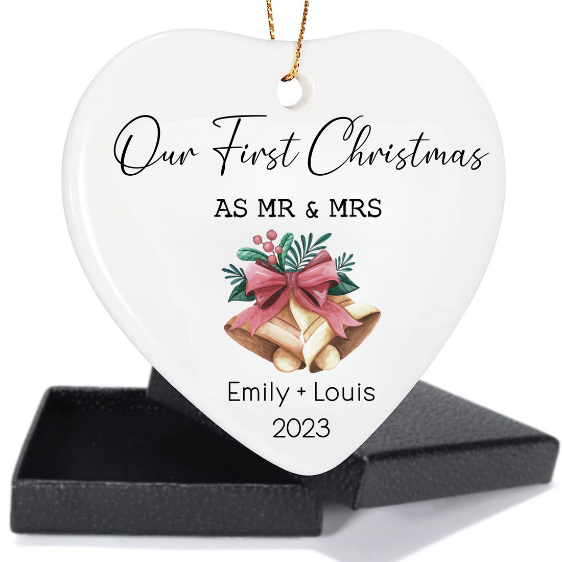 Our First Christmas As Mr & Mrs Ornament