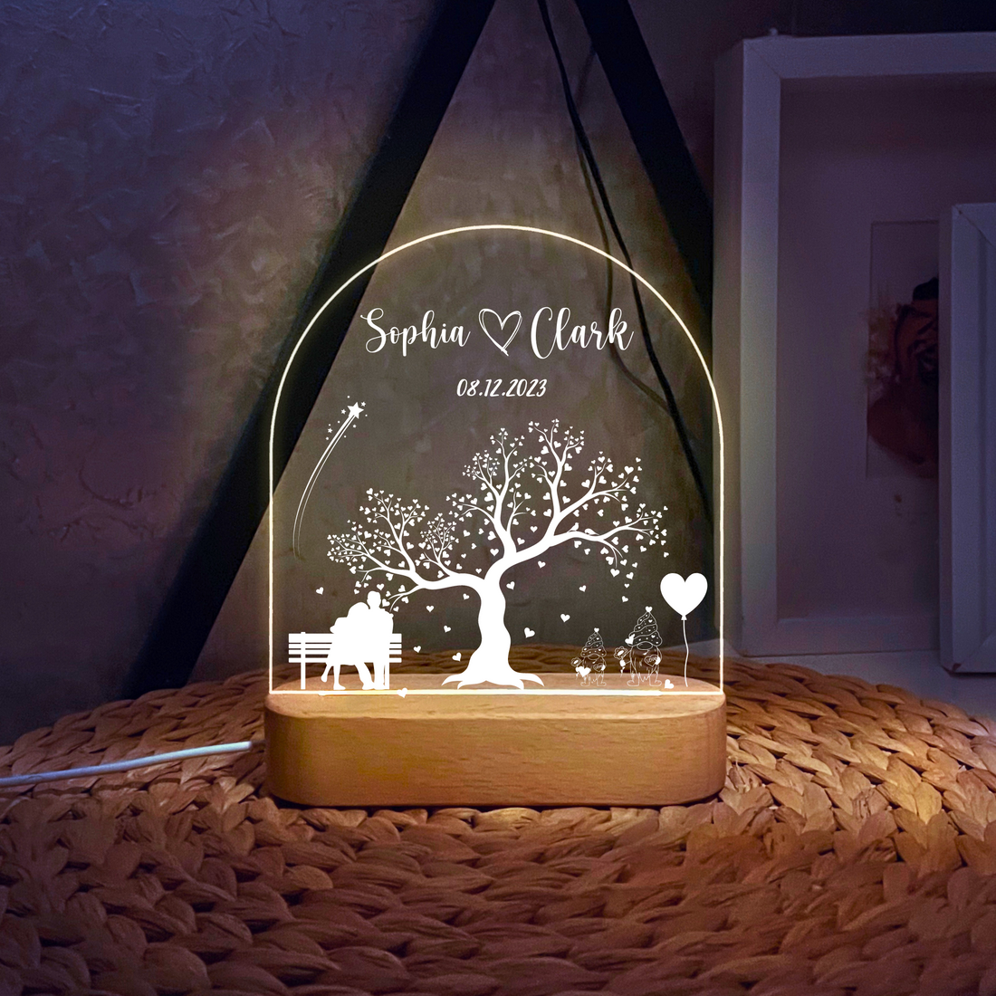 Romantic Nightlight for Couples