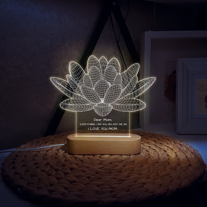 Lotus Flower Night Light