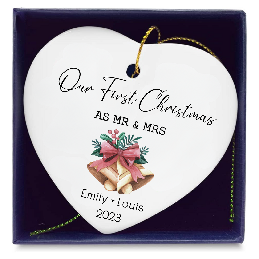 Our First Christmas As Mr & Mrs Ornament