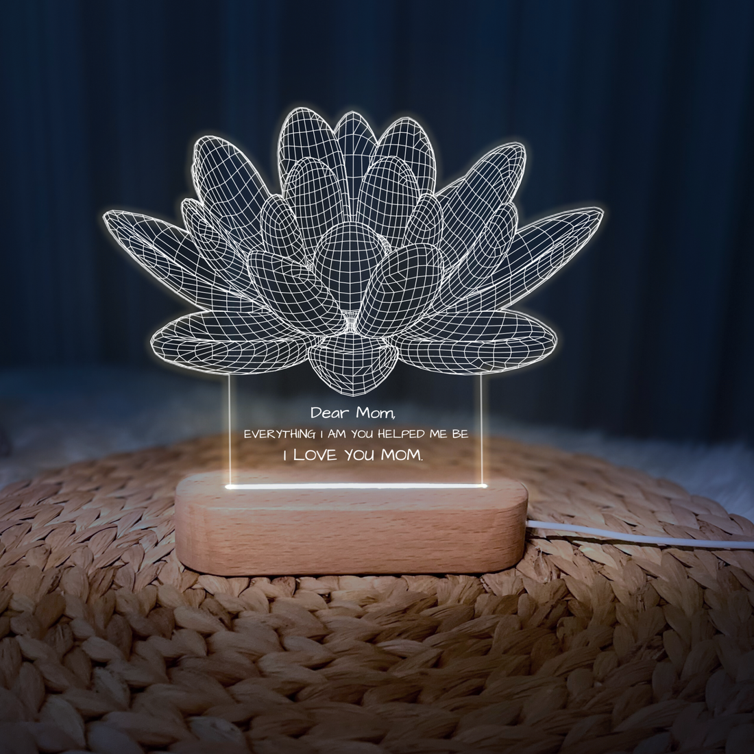 Lotus Flower Night Light