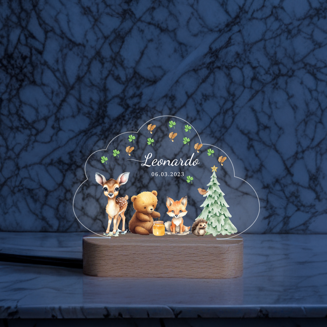 Acrylic Christmas Night Light