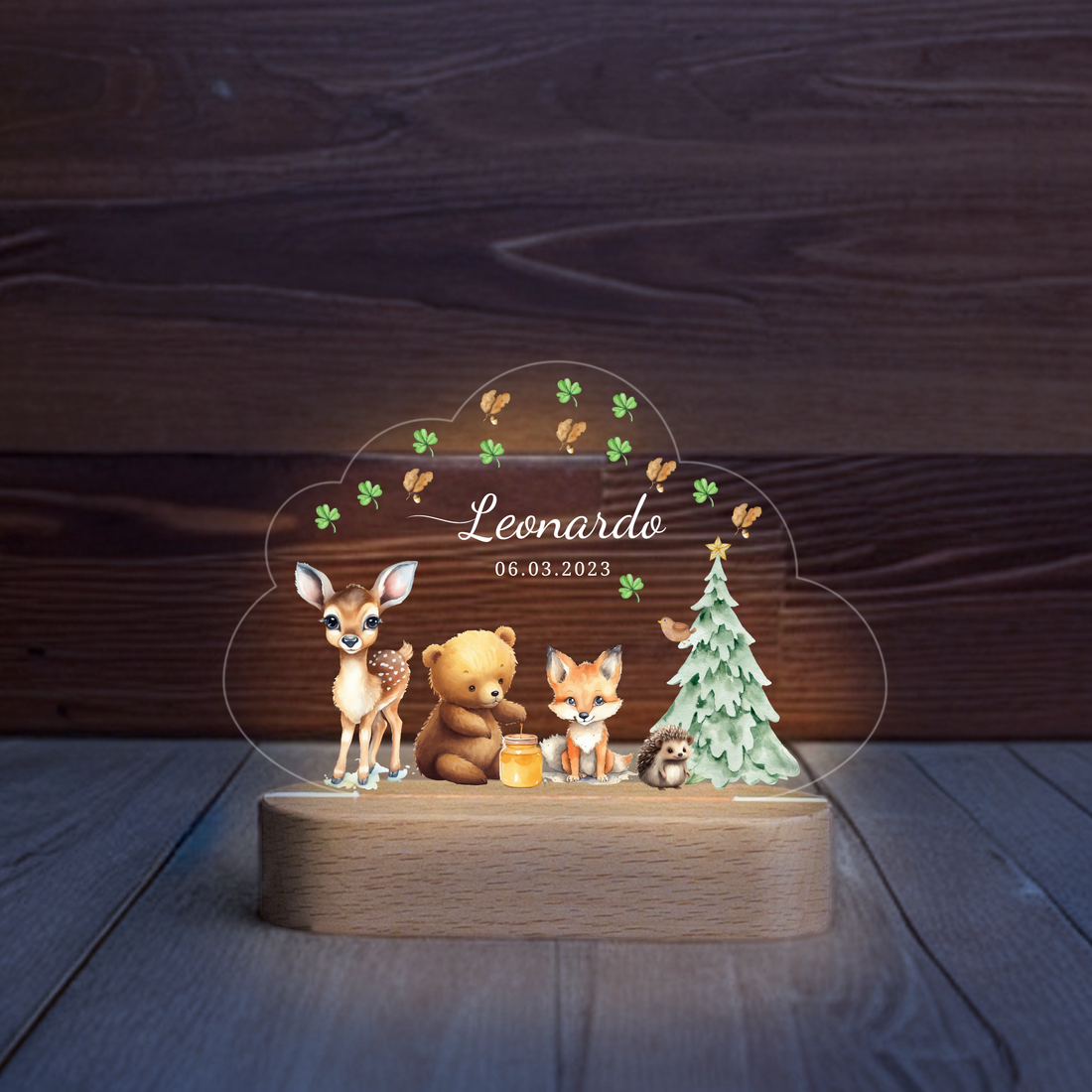 Acrylic Christmas Night Light