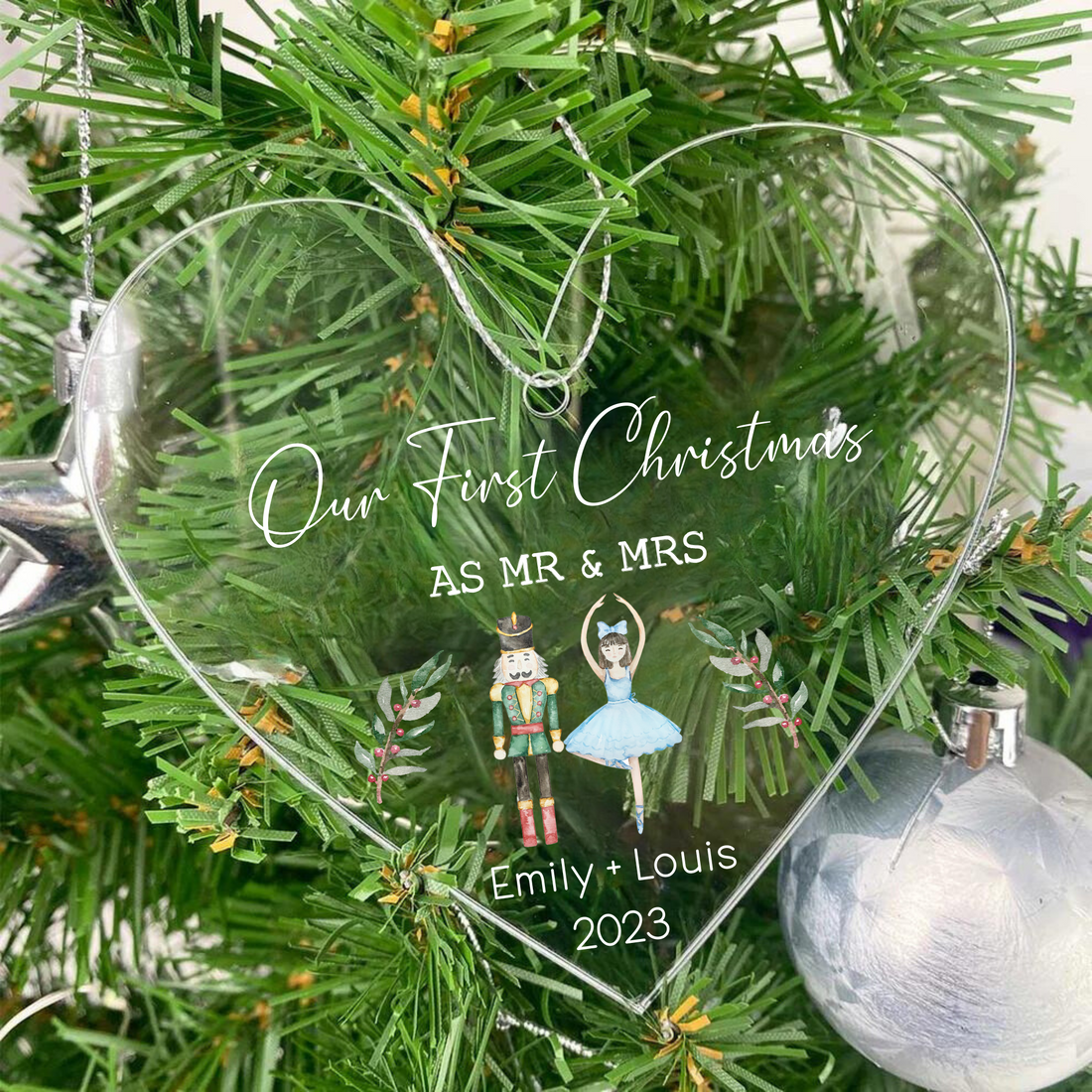 Our First Christmas As Mr & Mrs Ornament