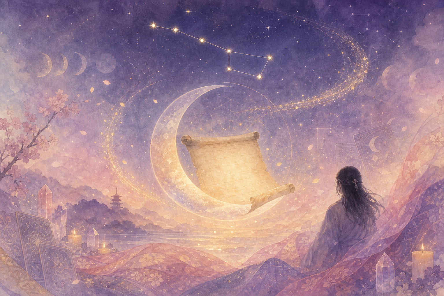 北斗七星の導きで巡る、十二の吉凶の物語