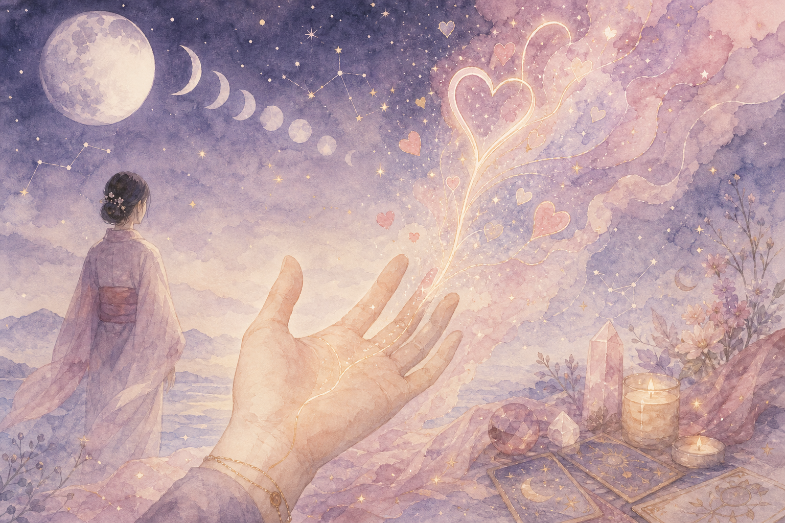 手のひらに宿る恋の物語、感情線を読み解く