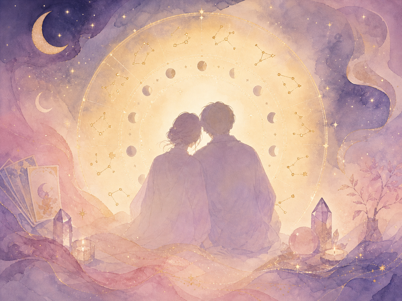 十二星座それぞれの結婚観をやわらかく描く